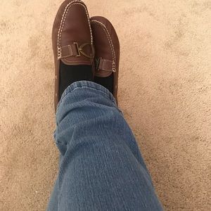 Women's brown loafers size 8 1/2